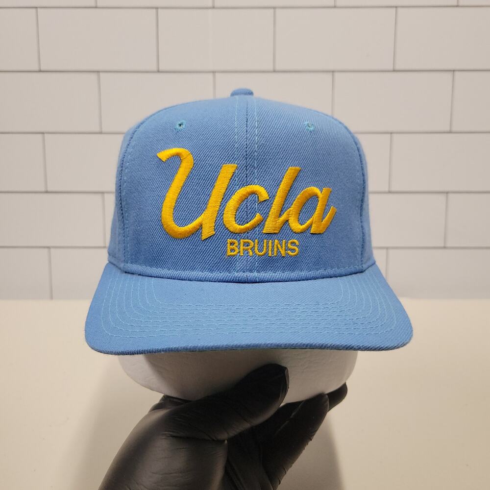 Vintage UCLA Bruins Sports Specialties Script Snapback Hat Youngan NCAA Blue